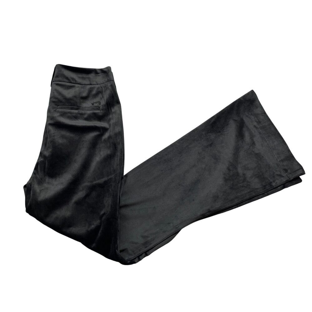 Scotch & Soda Black Velour Winter Edition 26 / 32 Flare Bottoms 100% Polyester
